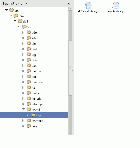 Position Ihrer DB2-Protokolldatei